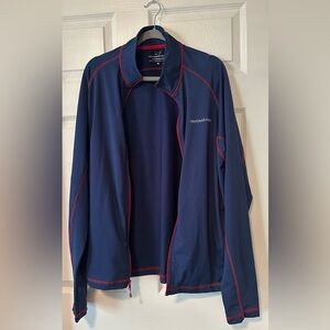 Men’s vineyard vines performance full zipper front lightweight sweater/jacket XL